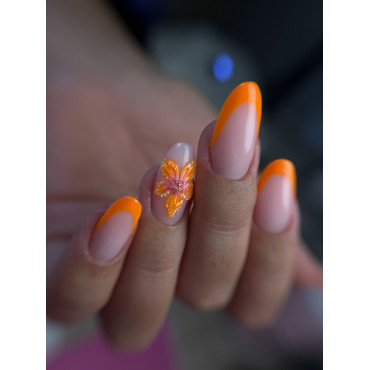 Gel Polish Orange Spritz